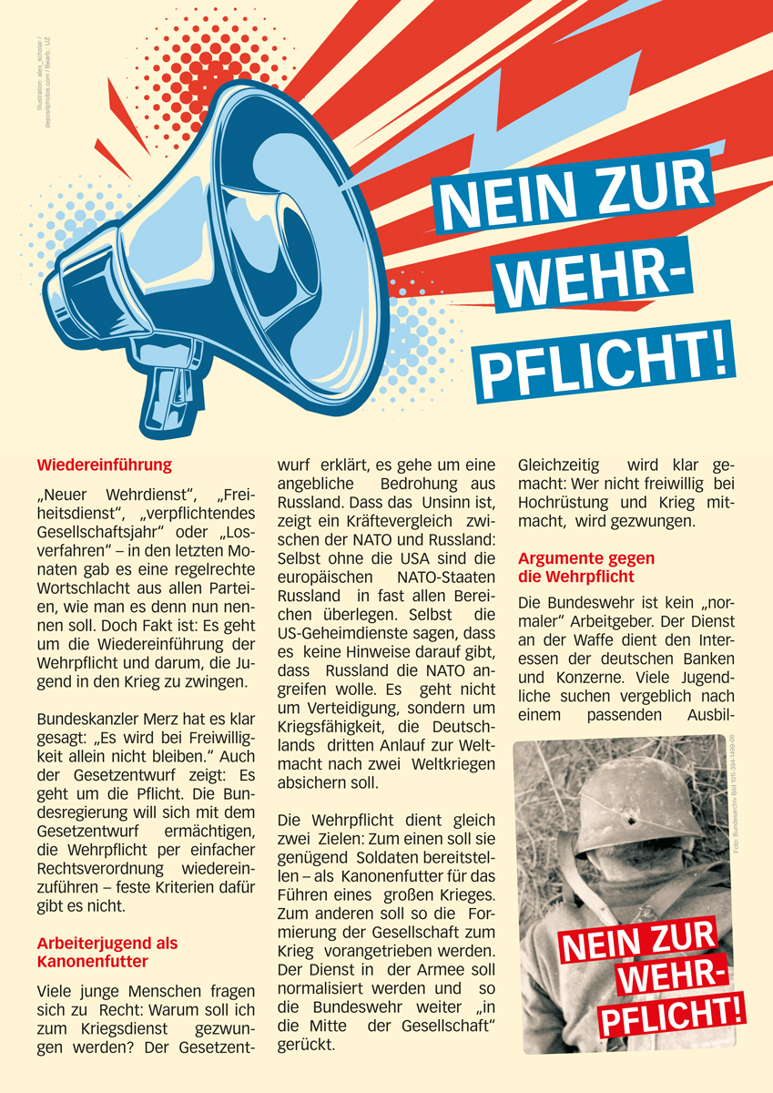 Nein zur Wehrpflicht! (PDF, 2.96 MB)